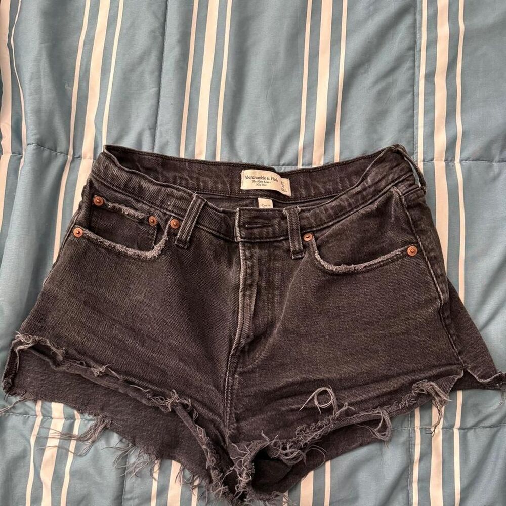 Abercrombie-fitch Women's Black Shorts